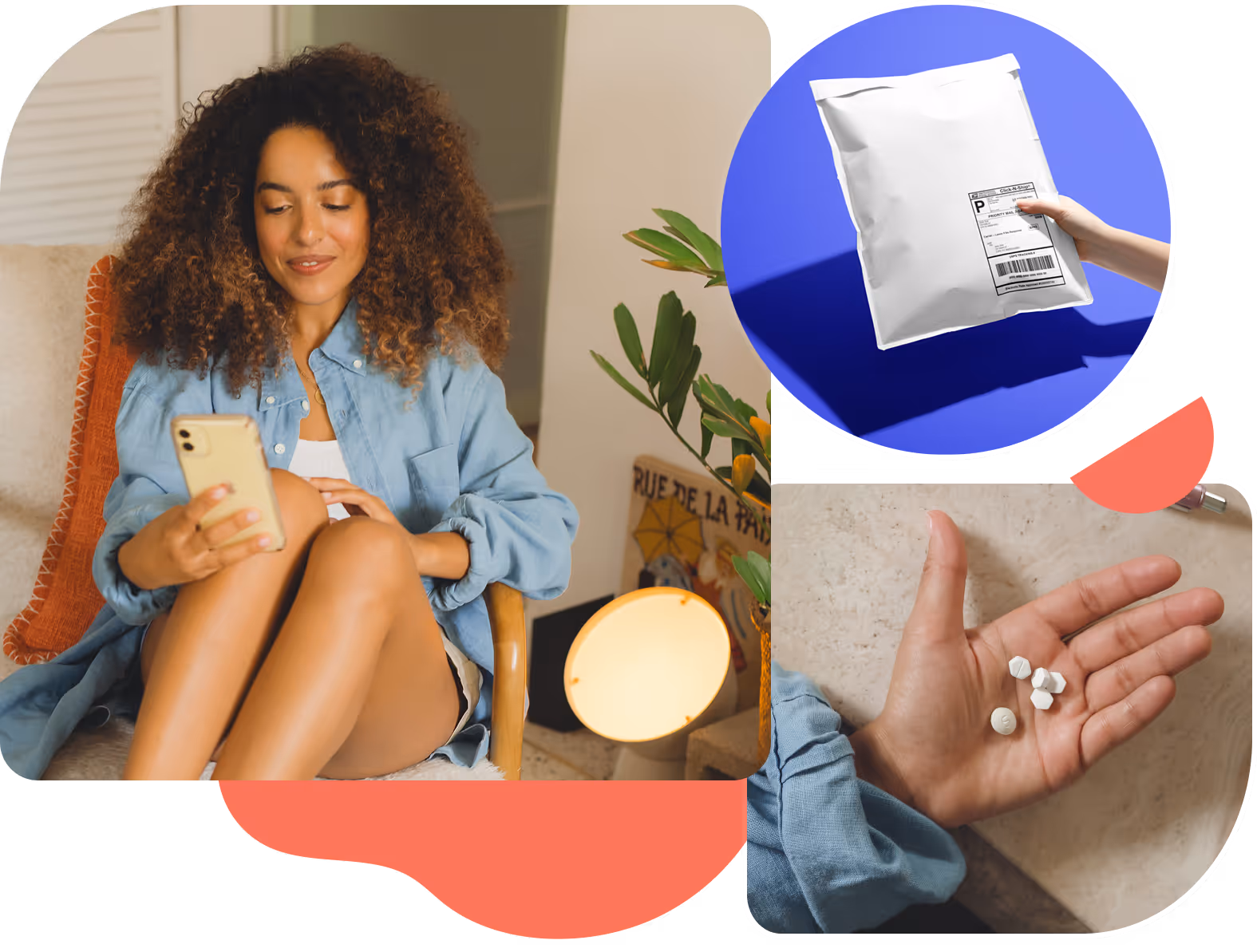 A friendly medical provider on a video call consultation